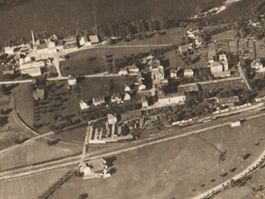 RHEINFELDEN Flieger-AK Mittelholzer, Quartieransichten ~1920
