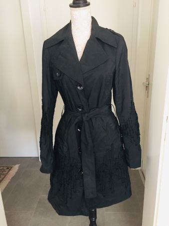 Tuzzi - trench-coat - noir - 36