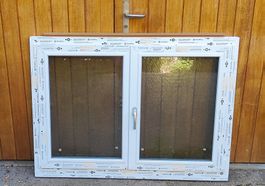 Kunstofffenster  Weiss Inoutic 3-fache Verglasung, Kippbar