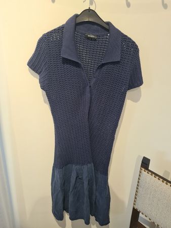 MAX&Co. Kleid blau Strick Grösse S guter Zustand