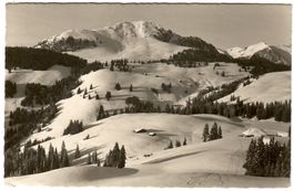 Ansichtskarte Jaunpass   (Winterkarte)