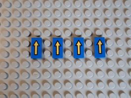 LEGO Classic Space - Bedruckte Fliesen - 3069p06 (Lot 10)
