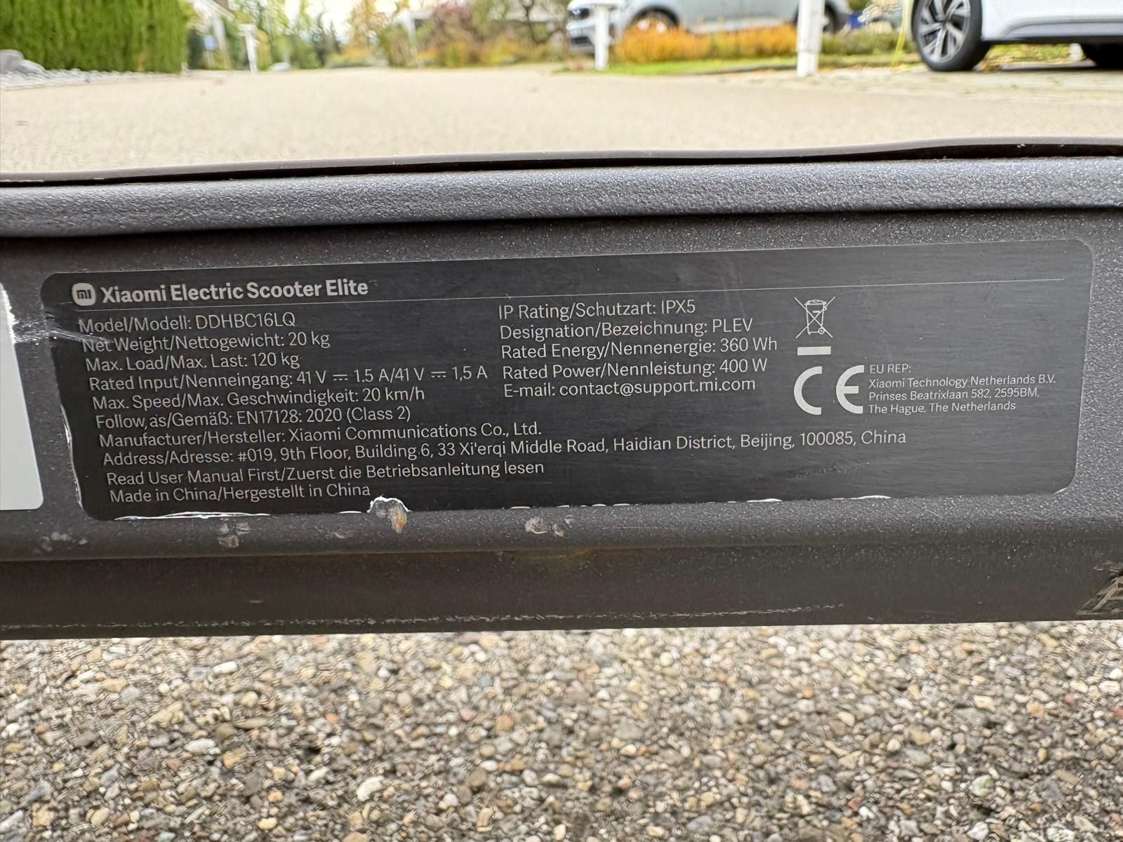 Scooter: Xiaomi 5 Elite E-Scooter – Usato da Egnach venduto da Matto01 8