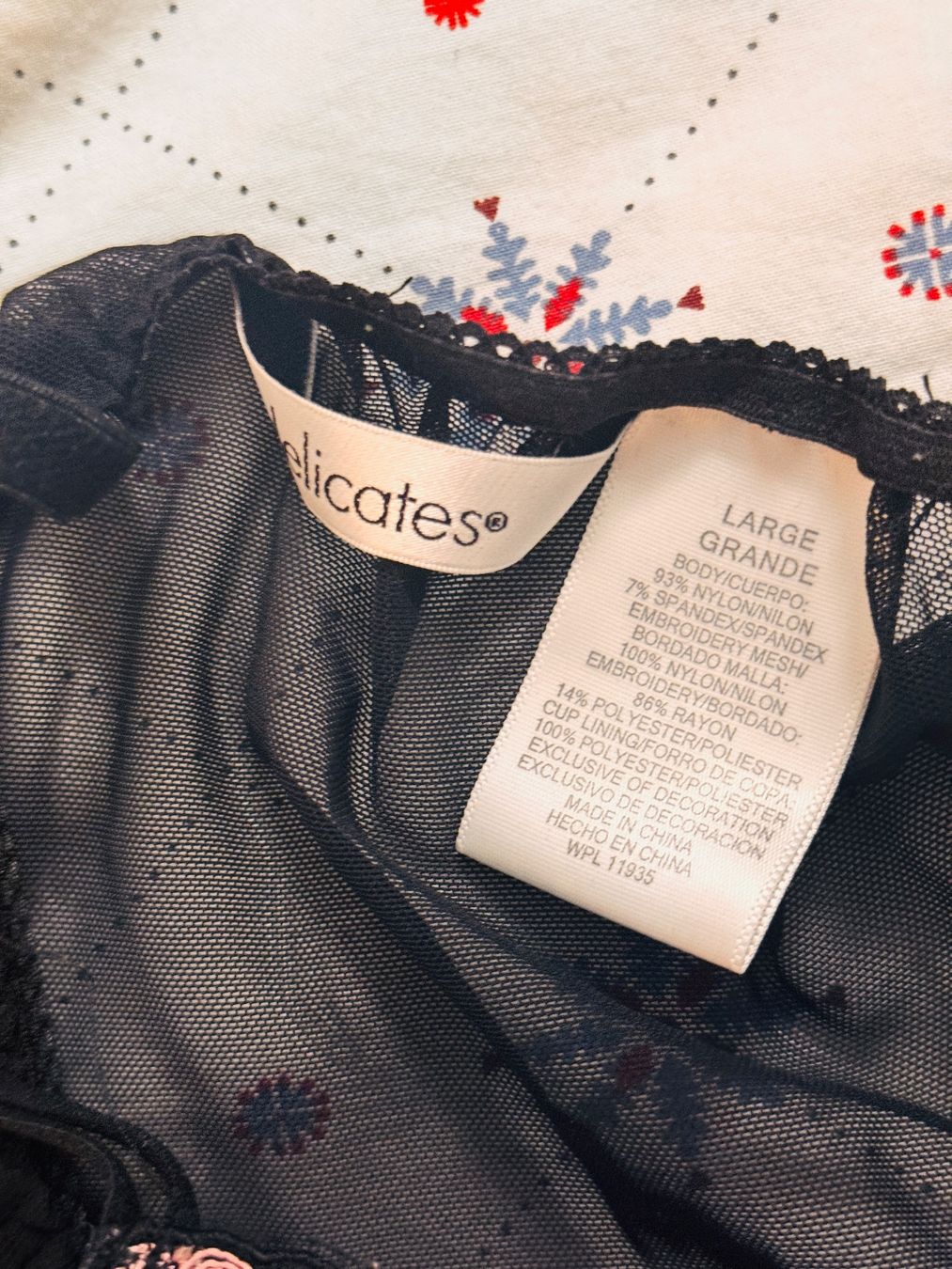 Altra biancheria intima: Lingerie noire délicate, taille L – Usato da Avry-sur-Matran venduto da Anarda 7
