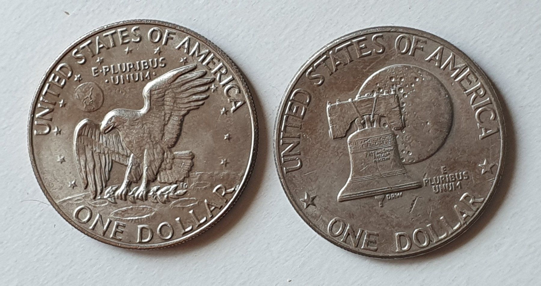 Tutti le monete: 2x Liberty Dollar / Eisenhower 1776-1976 & 1978 – Usato da Arni AG venduto da brarni