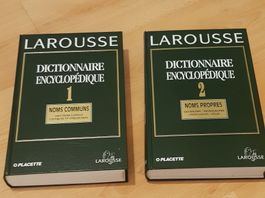 Lot dictionnaire encyclopédique Larousse 1+2