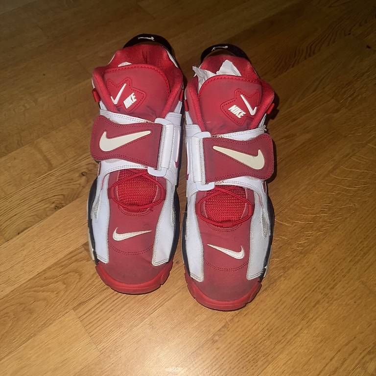 Scarpe da uomo: Nike Air Barrage Mid White Black Red – Usato da Wil SG venduto da bul_nth5