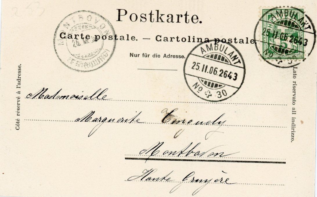 Cartoline postali: Andelfingen   ZH       um 1906 – Usato da Brig venduto da Valcards54 1