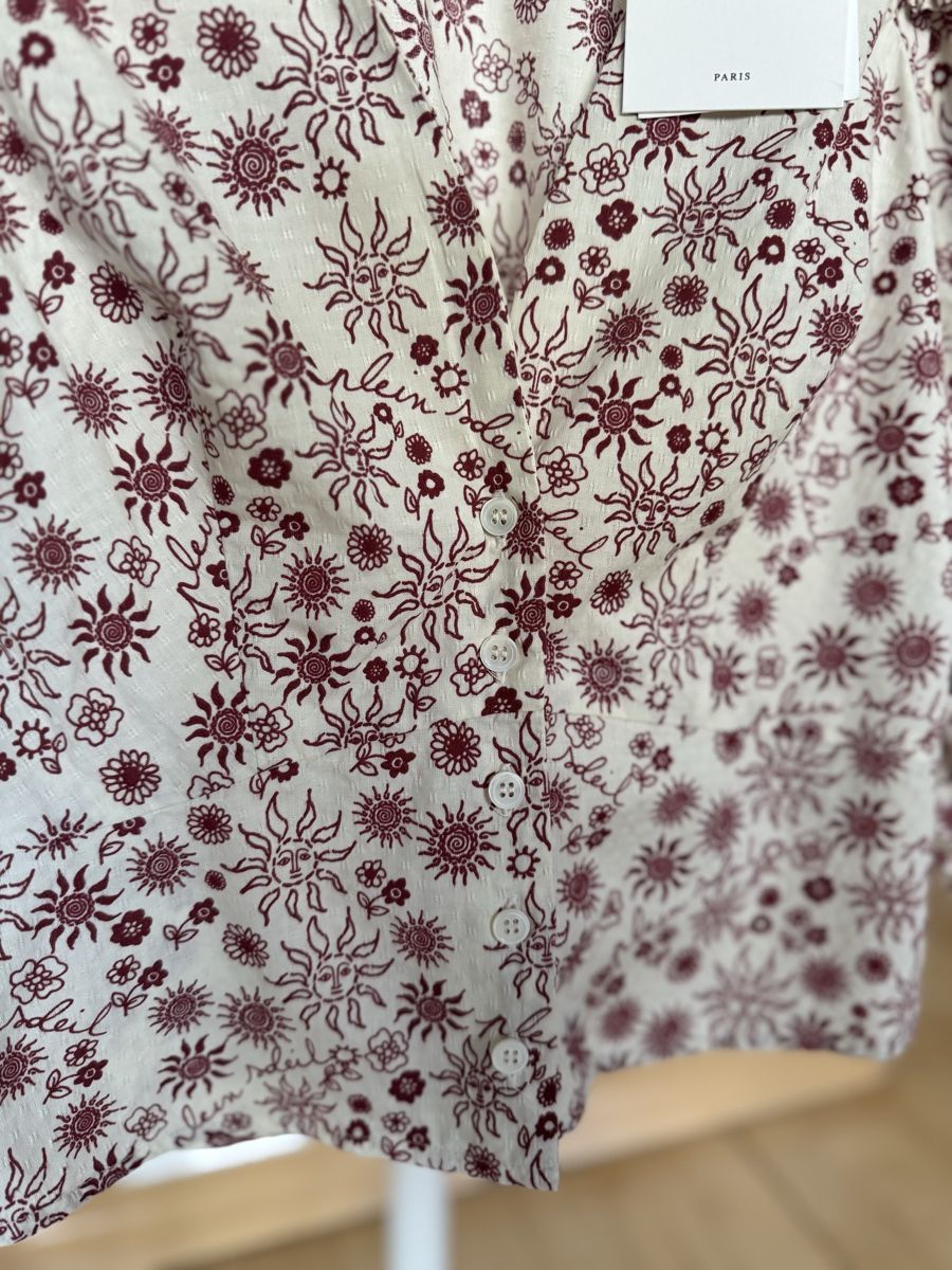 Sandro Blusen: Sandro Top mit Blumenprint, Grosse S, neu – Neu (gemäss Beschreibung) aus Basel von mot_2r9g 6