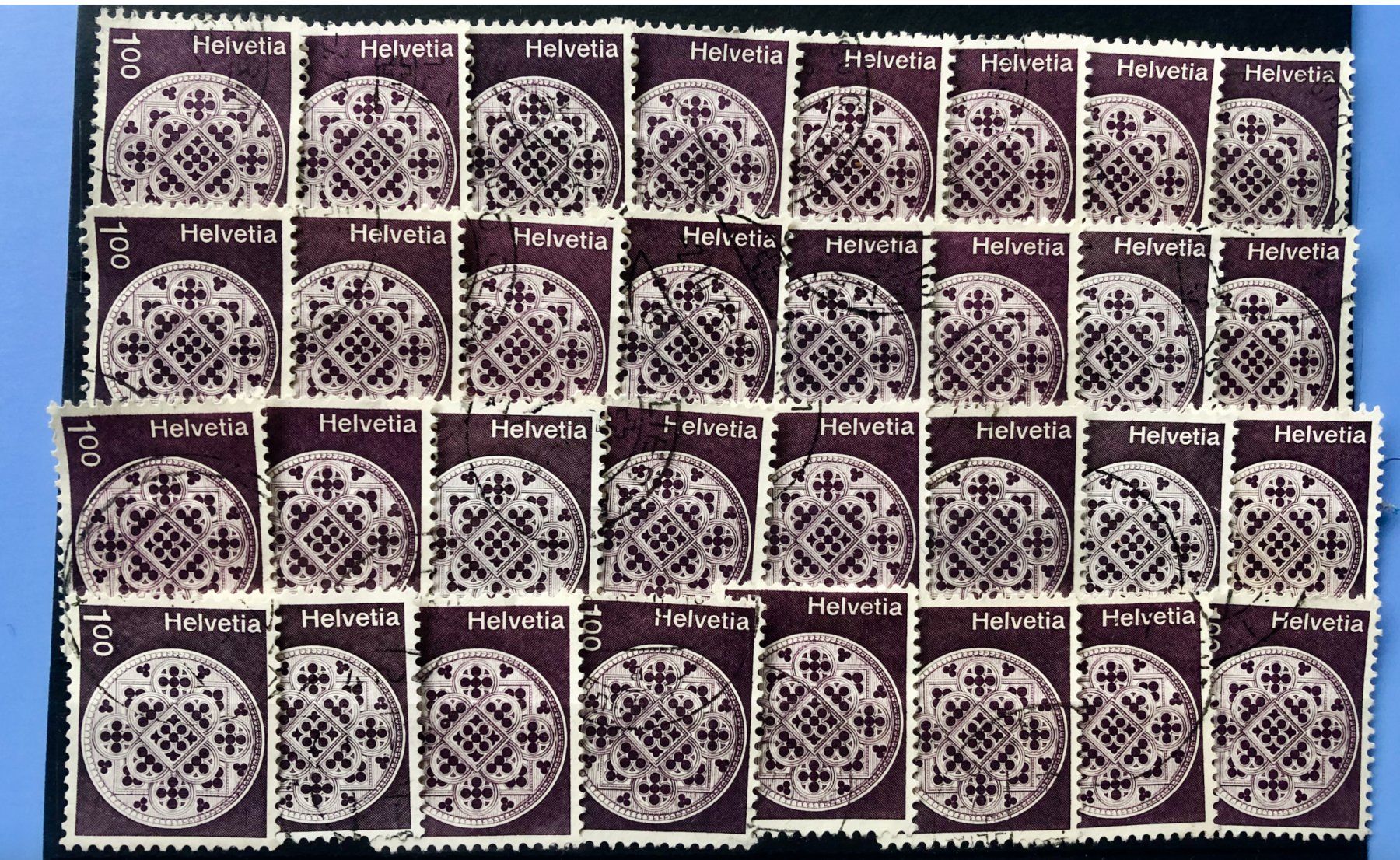 Tutti i francobolli: Nr.534  Rosette, Lausanne mit Stempel    – Usato da Aarau venduto da Billa007