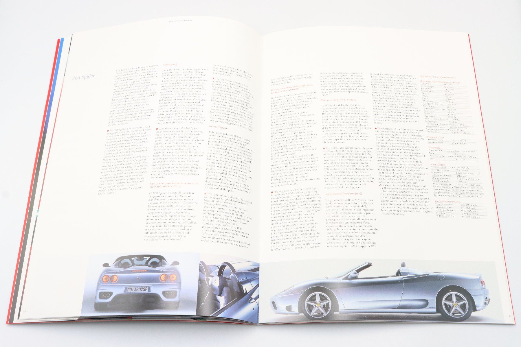 Ferrari Documenti: Ferrari La Ferrari Modellprogramm 2003 Prospekt – Usato da Bühl b.Aarberg venduto da Collectorpassions 5
