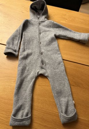 Disana Wollwalk grau Grösse 86/92 neuwertig!