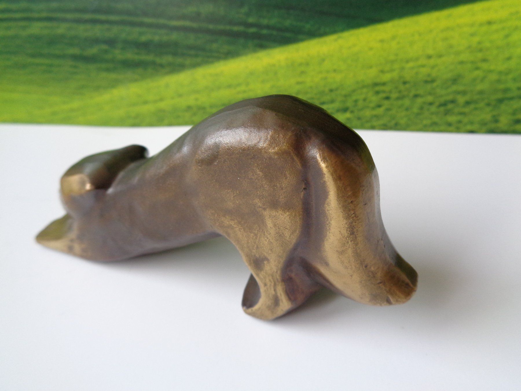 Bag Turgi Statuette: BAG TURGI BRONZE FIGUR KATZE – Usato da Henggart venduto da Pascha22 4