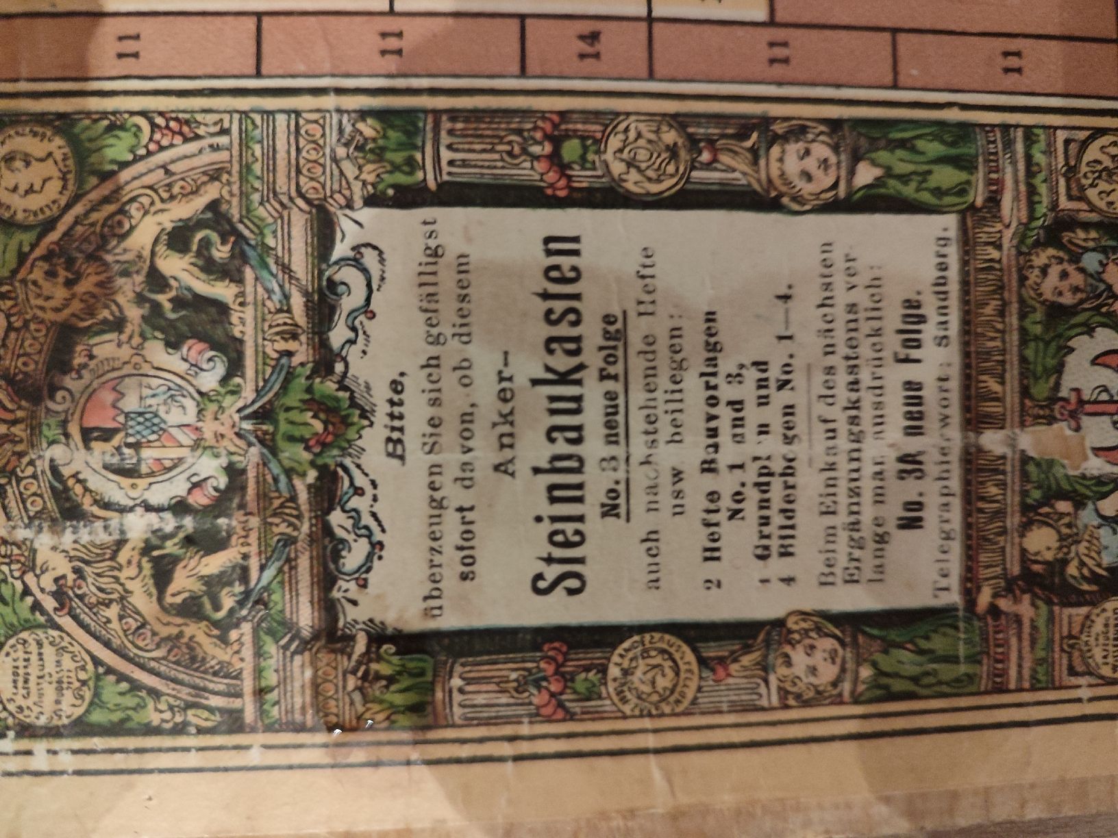 Spielzeuge: Antiker Steinbaukasten Anker/Richter No. 3 – Gebraucht aus Bettwiesen von tuemian 7