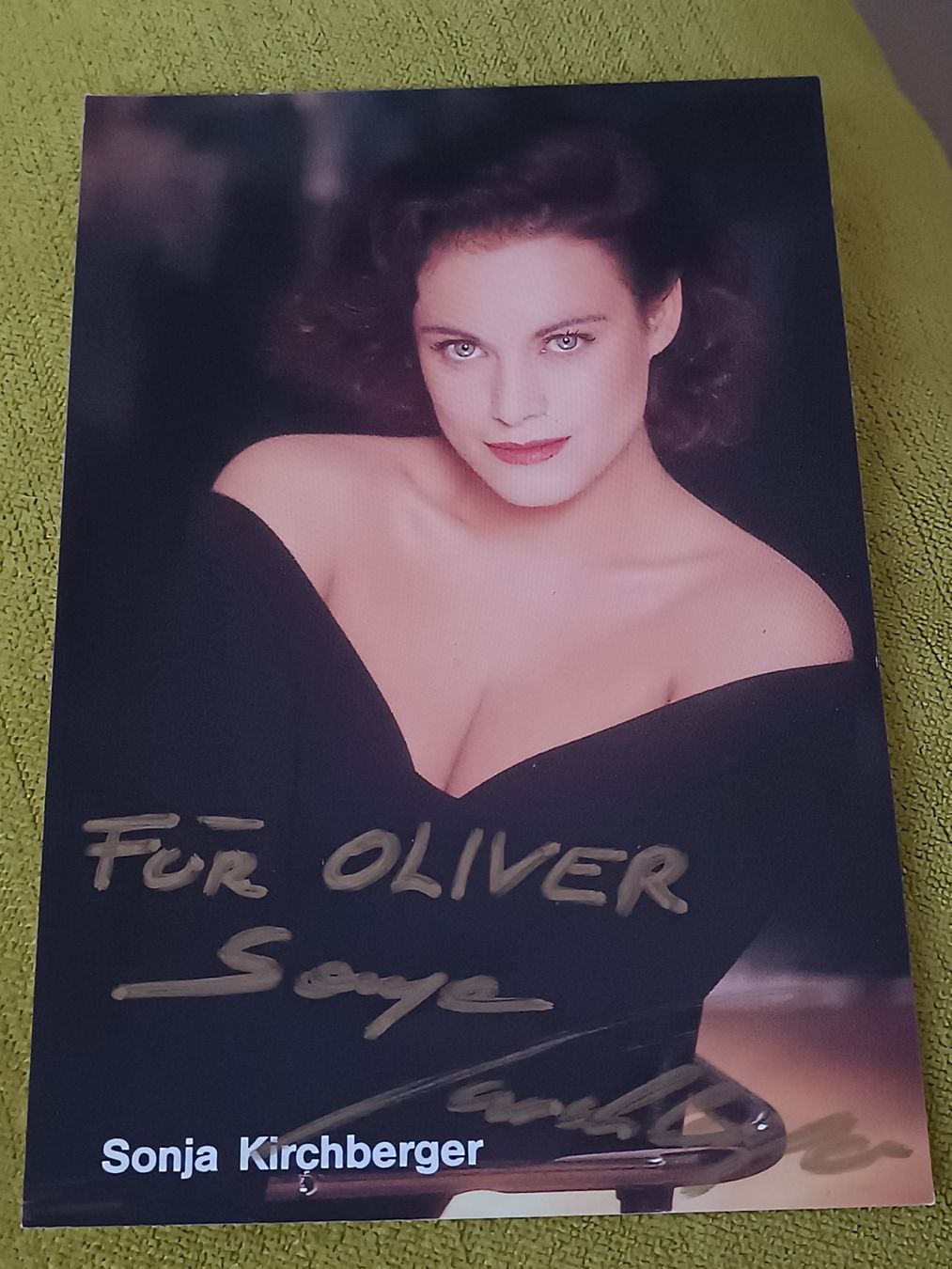 Autografi: Sonja Kirchberger - handsigniert – Usato da Menziken venduto da Autogramme