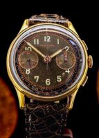 Crawford Vintage-Chronograph aus den 1950er Jahren, 18K gold