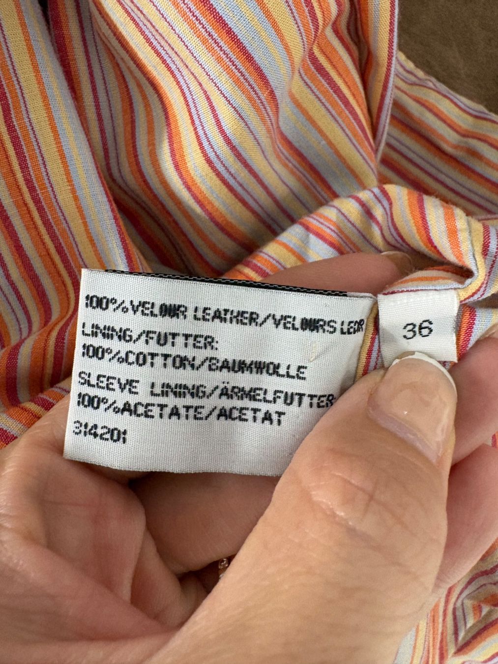 Jacken: Private Label Lederjacke Lederblazer Gr. 36 braun – Neu (gemäss Beschreibung) aus Regensdorf von secondchancefashion 6