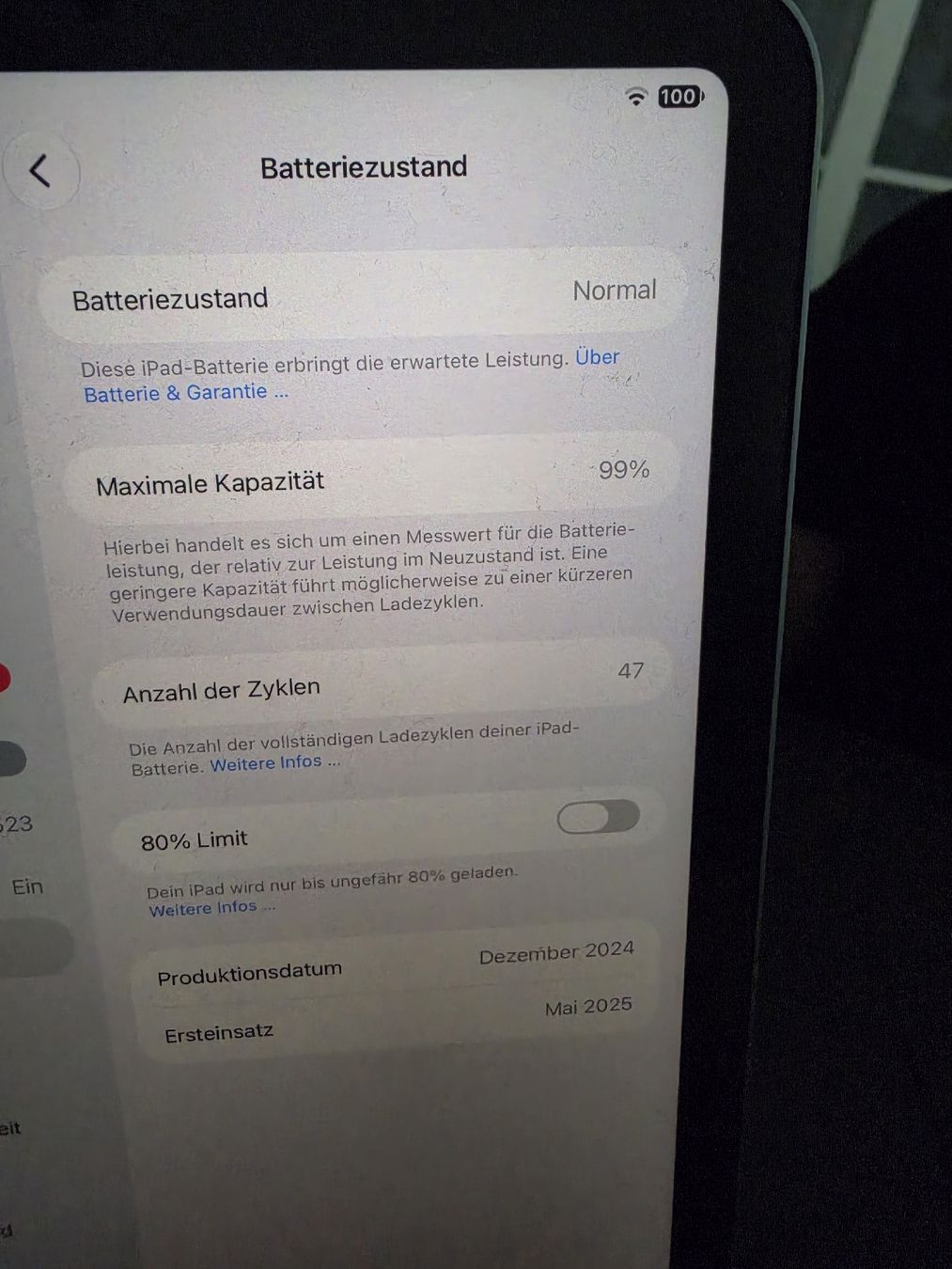 Apple Tablet PC: Apple iPad Mini 2024 128GB Blue WiFi – Gebraucht aus Wald ZH von wan_zk55 2