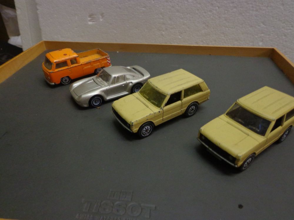 4 Siku Modellautos Range-Rover, Porsche + VW ab 1.- (Gebraucht) in ...