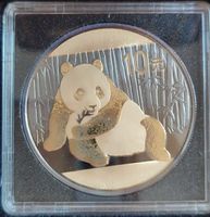 🐼China Panda 2015🐼 Black Ruthenium 24 Gold Plated