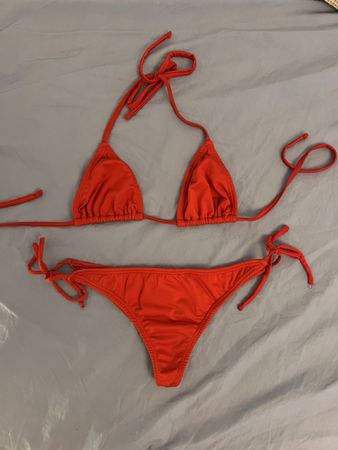 Bikini rot Grösse M guter Zustand