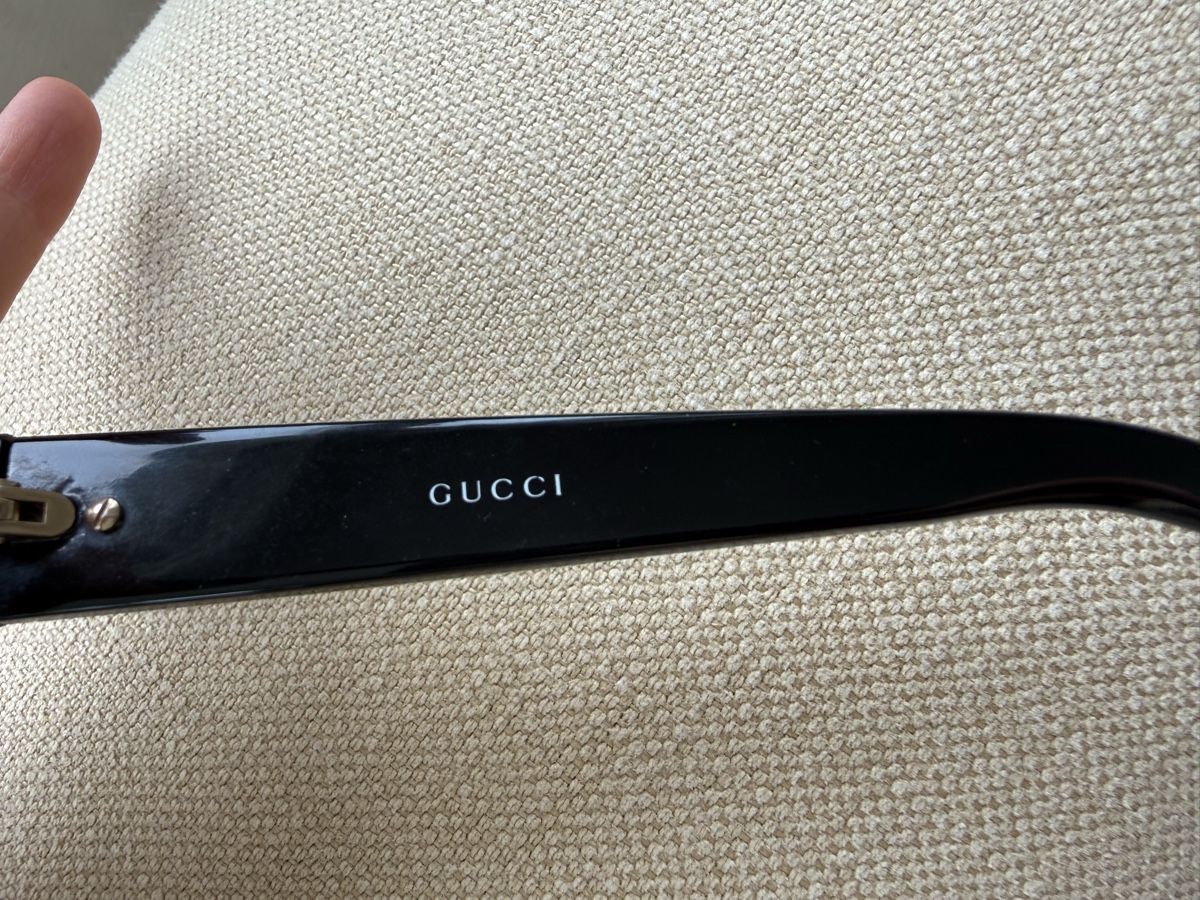 Gucci Occhiali & Lenti: Original Gucci Sonnenbrille Schwarz – Usato da Uetikon am See venduto da enzendan 3