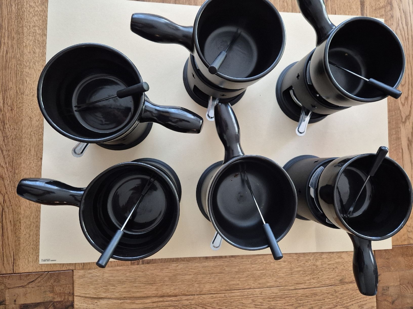 Set di piatti: Fondue Set Gerber ,6 Stück – Usato da Luzern venduto da michschm7