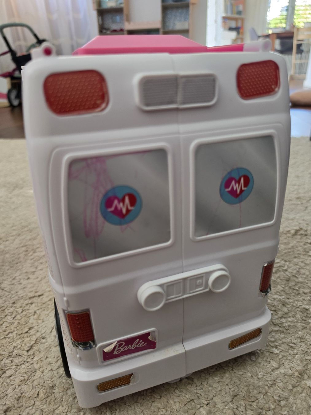 Bambole: Barbie Krankenauto + Praxis – Usato da Richterswil venduto da fairy 1