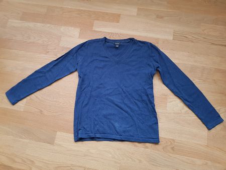 TCM Tchibo Damen Pullover blau, Gr. 36/38