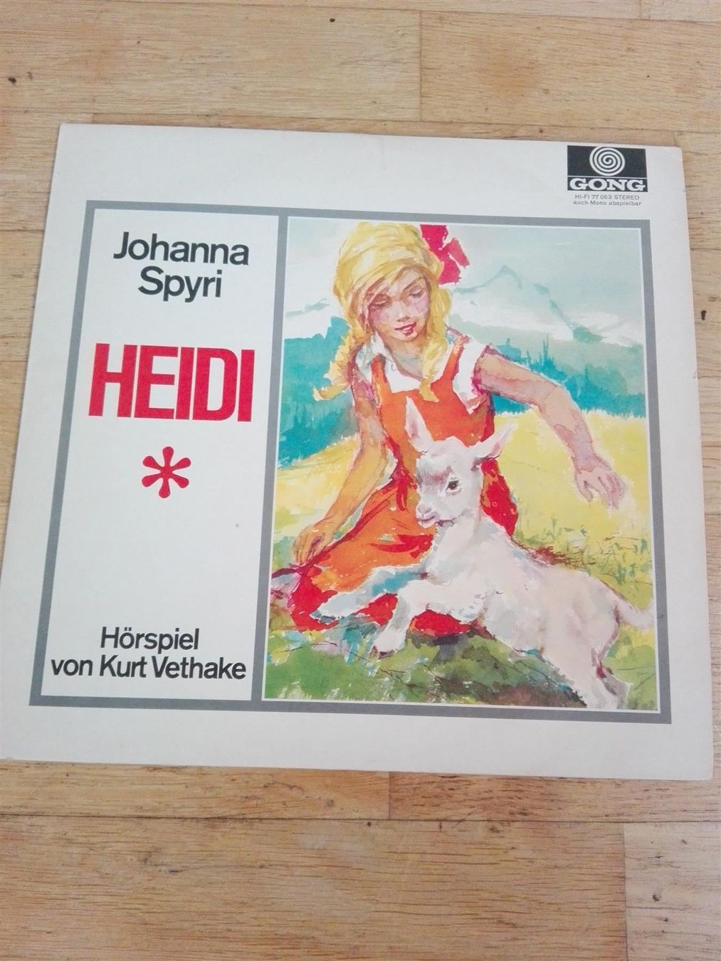 Schallplatten: Heidi   (LP - Hörspiel) – Gebraucht aus St.Galllen von elkaphone