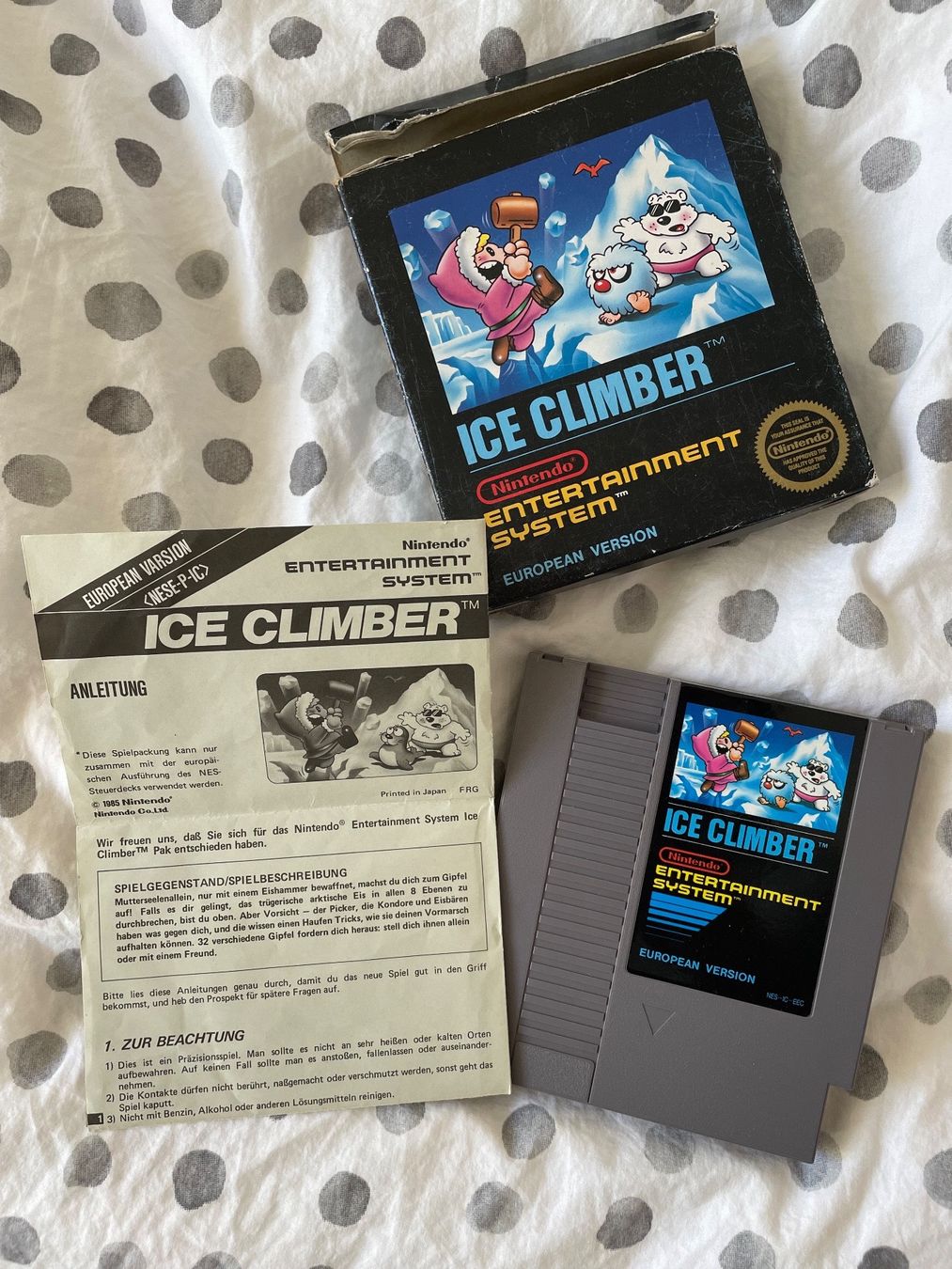 Nintendo Giochi: Ice Climber Nes – Usato da Fribourg venduto da col_j7l5