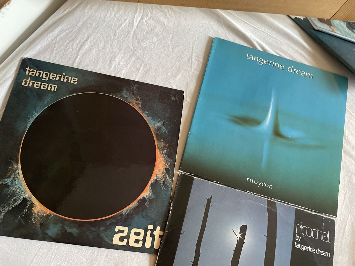 Dischi in vinile: 3 x Tangerine Dream LP - VG+  – Usato da Bern venduto da var_kc7x 3