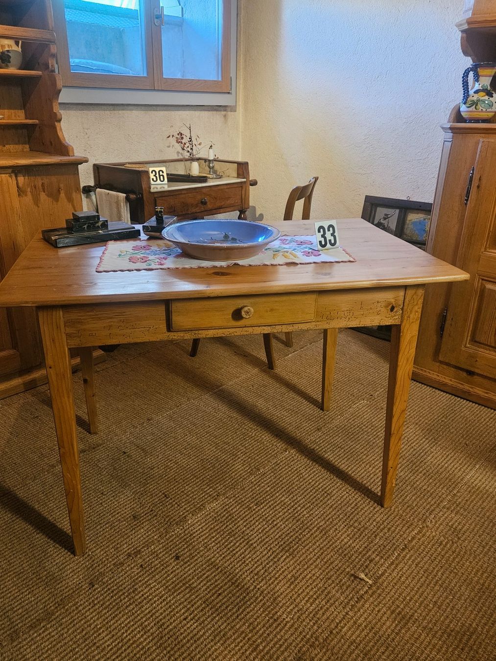 Tische: Tisch um 1860, in Tanne – Gebraucht aus Worb von bz2009