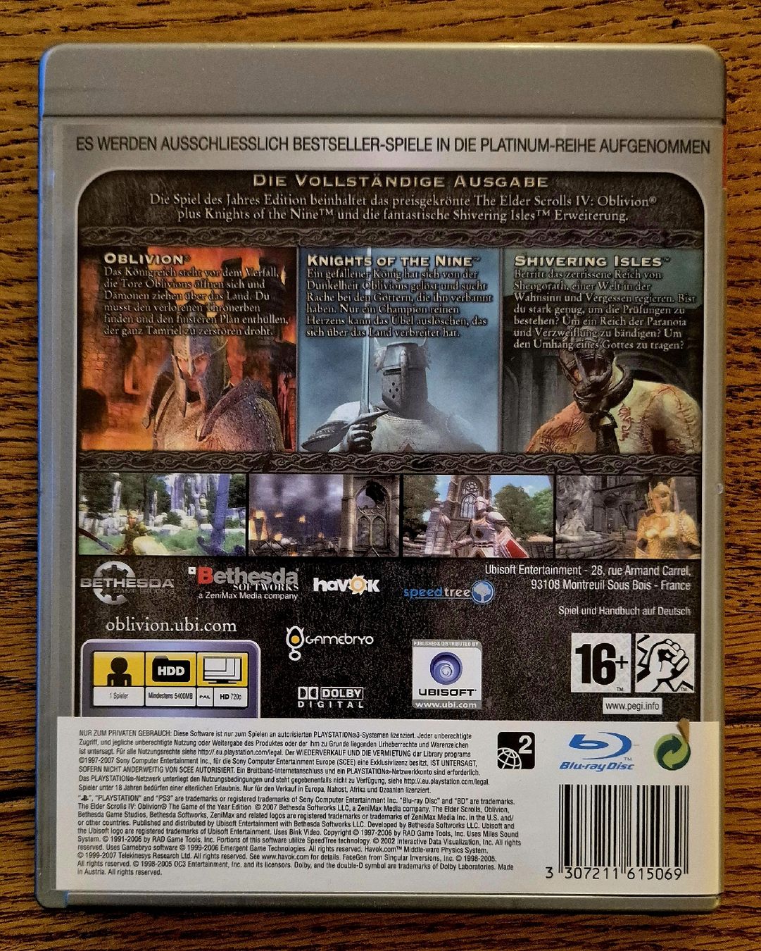 Giochi: The Elder Scrolls IV: Oblivion GOTY Edition PS3 – Nuovo (secondo la descrizione) da Au SG venduto da AlenCompany 2