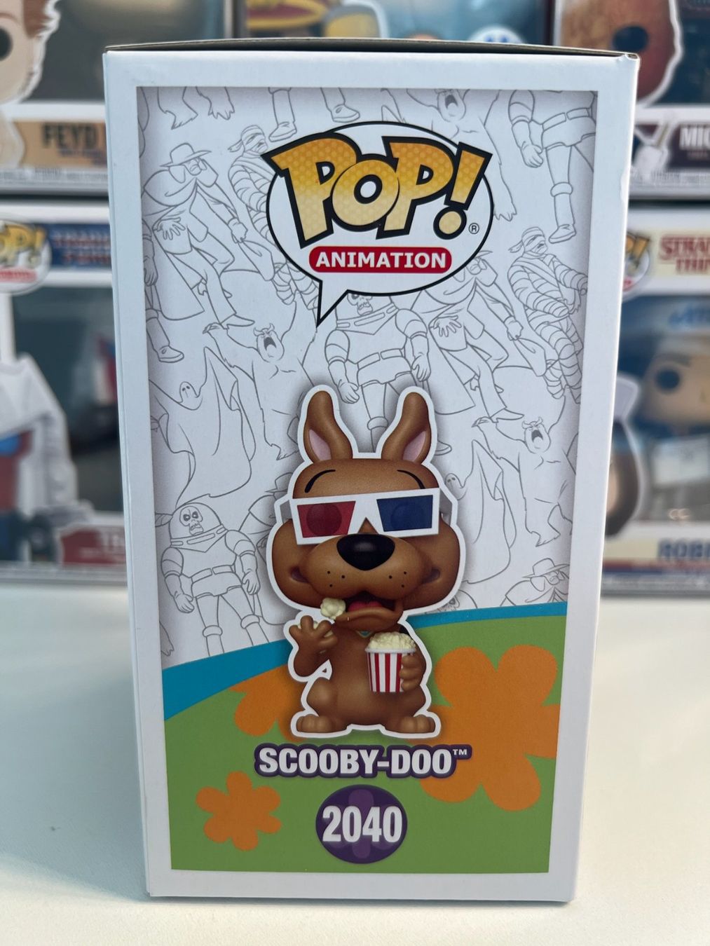 Funko Statuette: Funko POP! Animation Scooby-Doo - Scooby-Doo with 3D Glasses – Nuovo e nell'imballaggio originale da Le Mouret venduto da perfectbijou 1