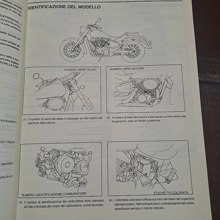 Honda Alle Motorradersatzteile: Manuale Honda VT 750 C C2 v – Gebraucht aus Riva San Vitale von Marneta 2