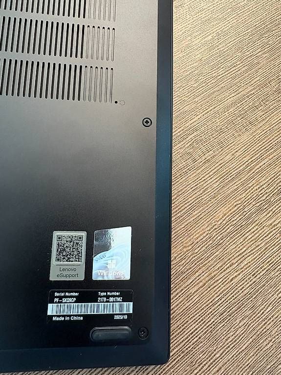 Lenovo Notebooks: Think Pad Lenovo E14Gen7 – Gebraucht aus Zürich von rdzh32 1