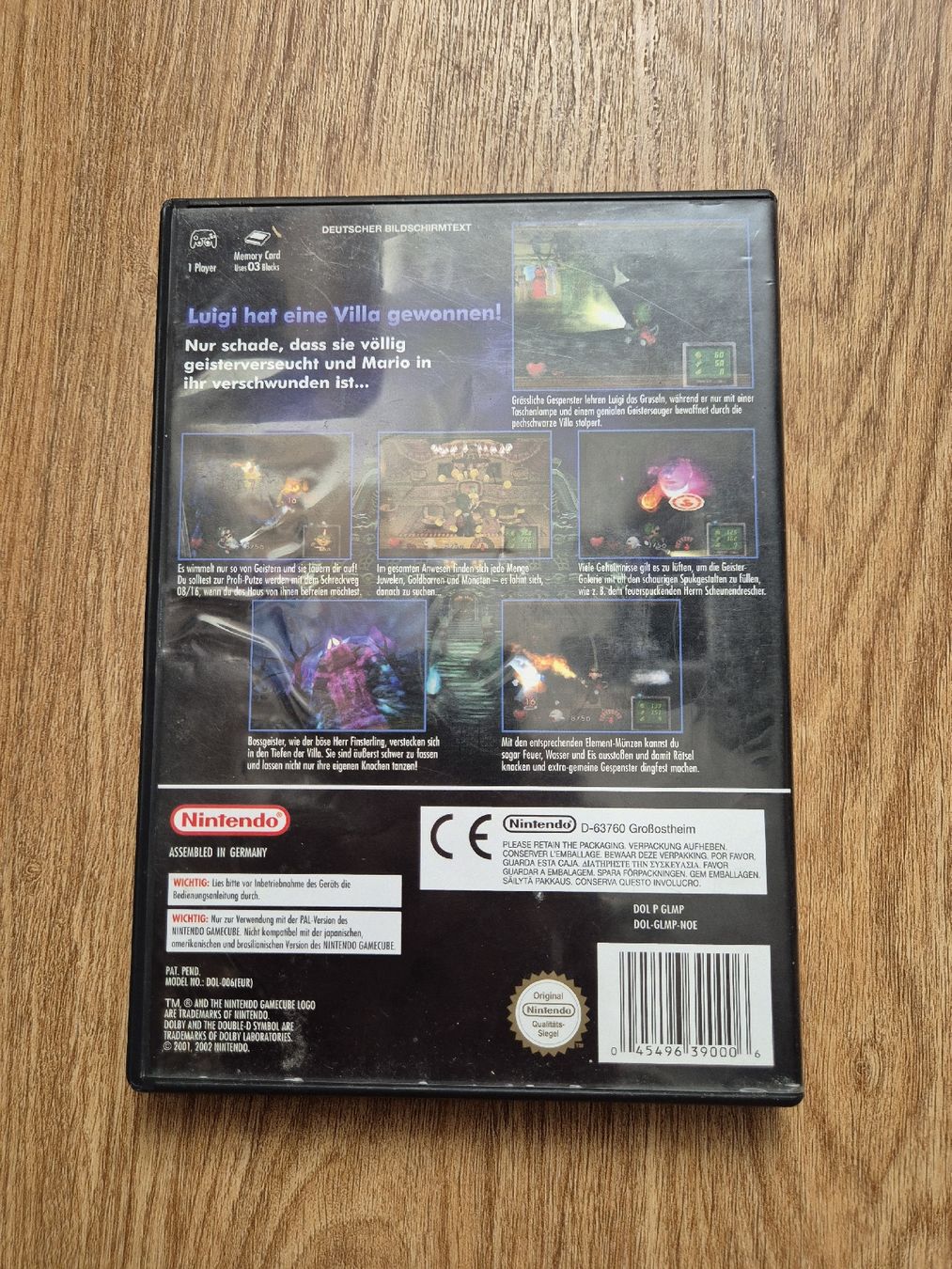 Giochi: Nintendo Gamecube Luigis Mansion – Usato da Luzern venduto da nnamfuak 1