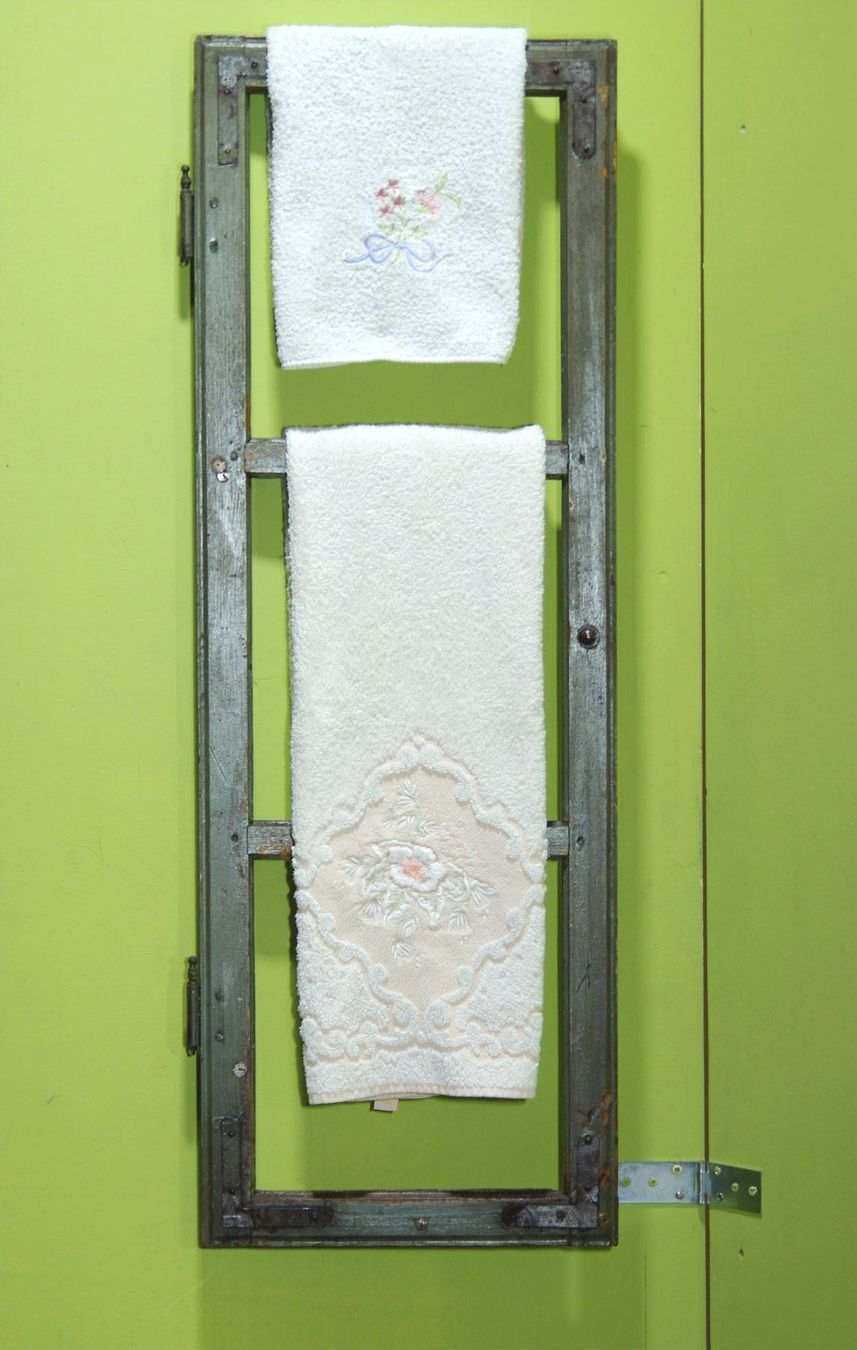 Portasciugamani: Upcycling Nostalgie Handtuchhalter – Usato da Meggen venduto da Trouvaillen 5