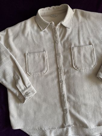 Clockhouse Cordhemd Beige, Gr. XL, Top Zustand