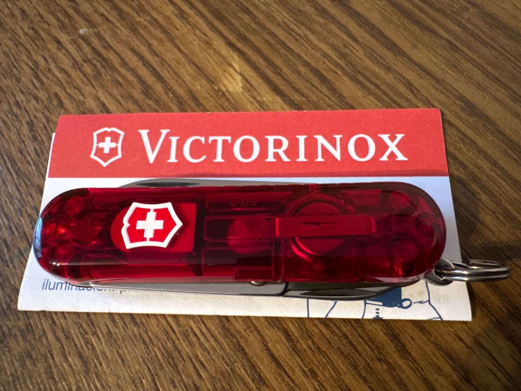 Victorinox Coltelli tascabile: VICTORINOX - Swiss Lite red trans - Sackmesser – Nuovo (secondo la descrizione) da Andwil SG venduto da Rainboli 8