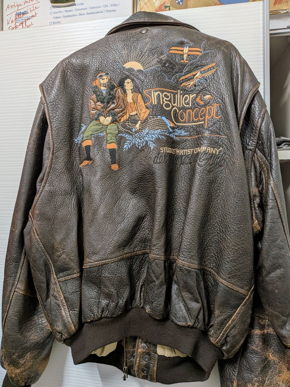 Giacche: Singulier Concept Lederjacke, Paris, Vintage – Usato da Dietikon venduto da Chaussa 3