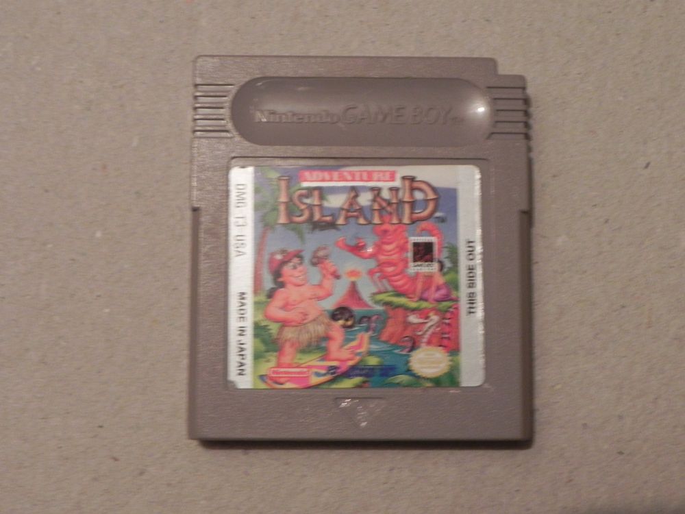 Nintendo Gameboy Game Boy Spiel Adventure Island (Gebraucht) in Siebnen ...