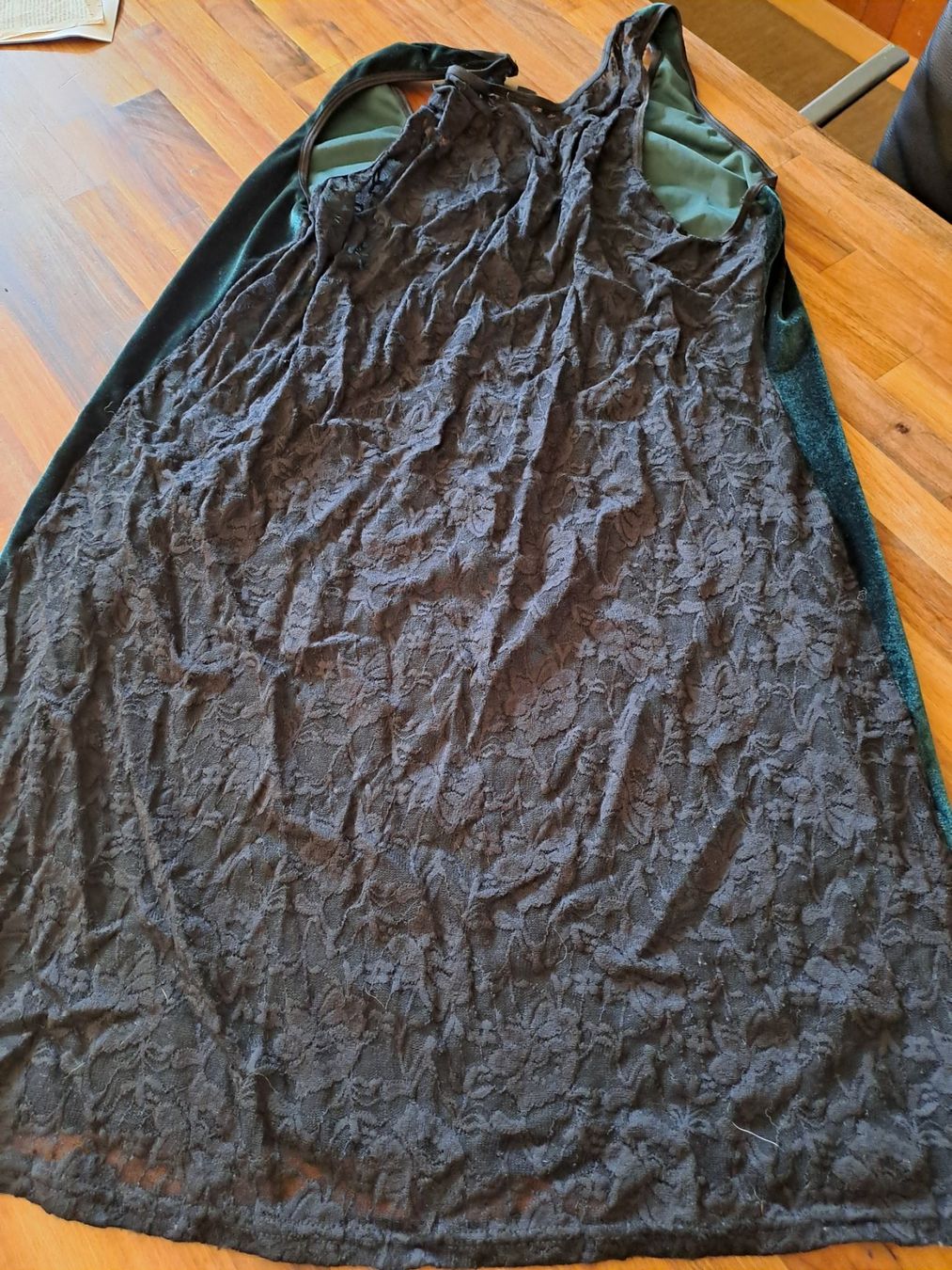 Autres dessous: Negligee Samt Gr.48/50 – D'occasion à Emdthal par kasira 1