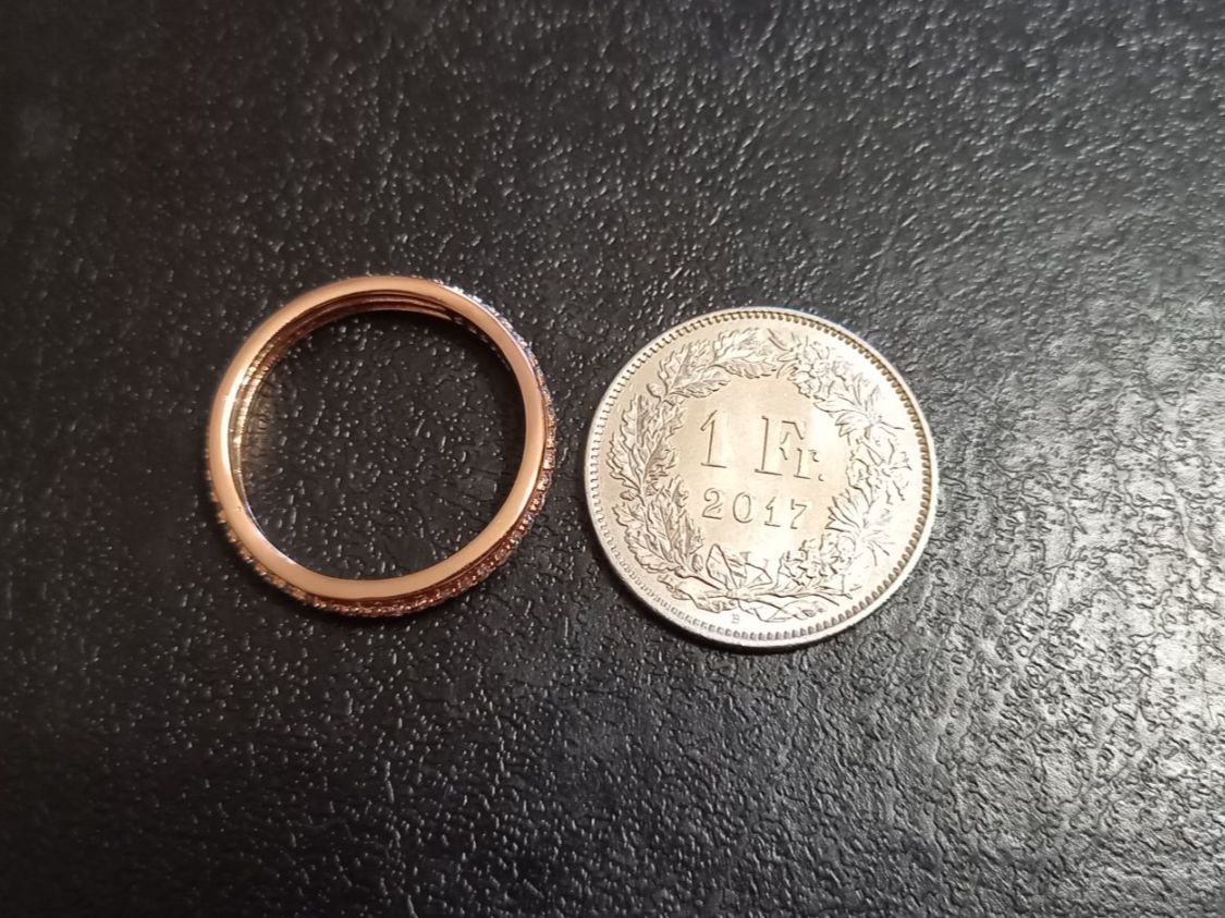 Ringe: Vergoldet Ring, Grösse 9 (59.5) – Gebraucht aus St-Prex von big_c6bb 2