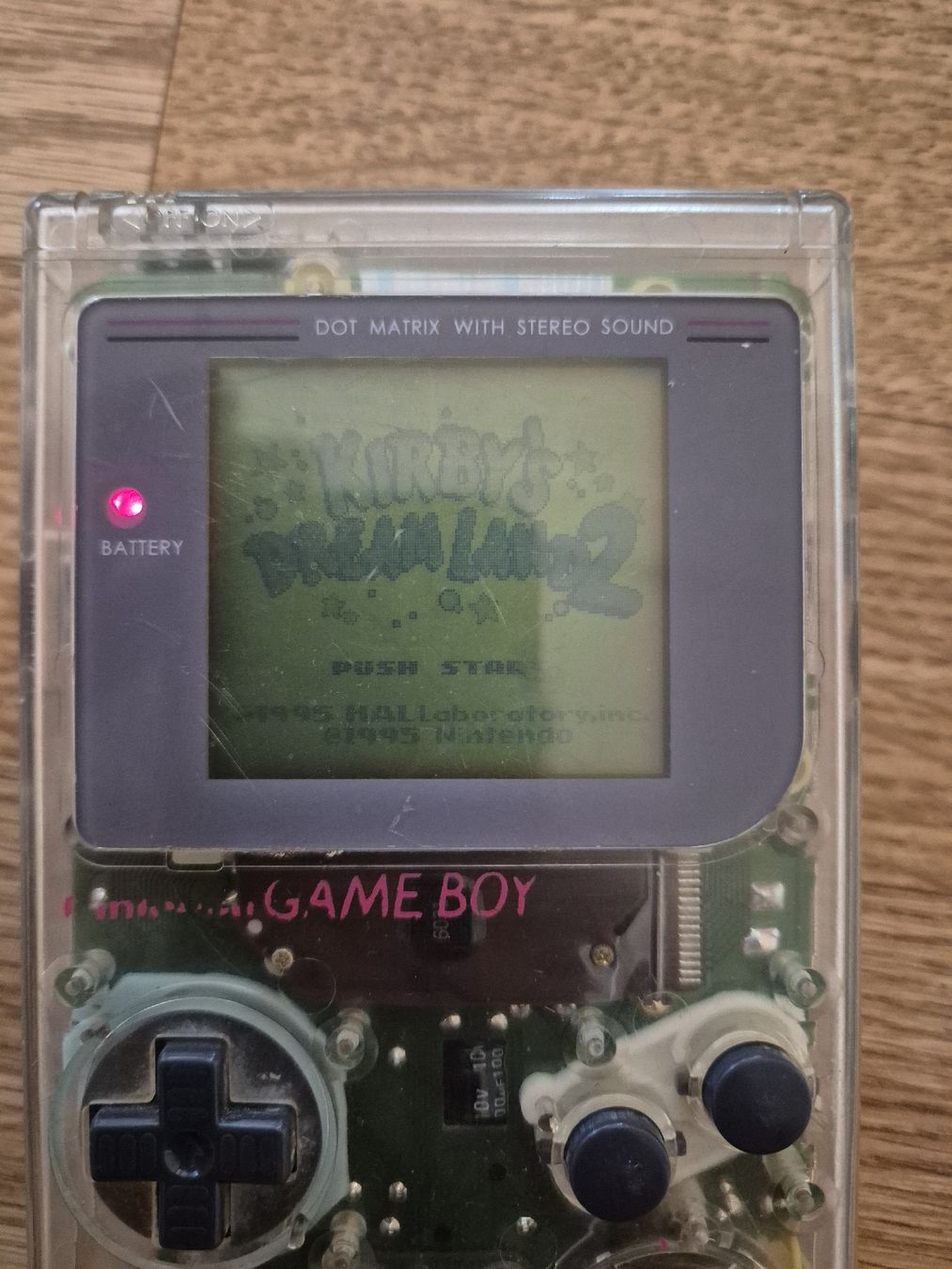 Nintendo Consoles: Nintendo Game Boy transparent  – Défectueux à Gümligen par kurt2591989 2