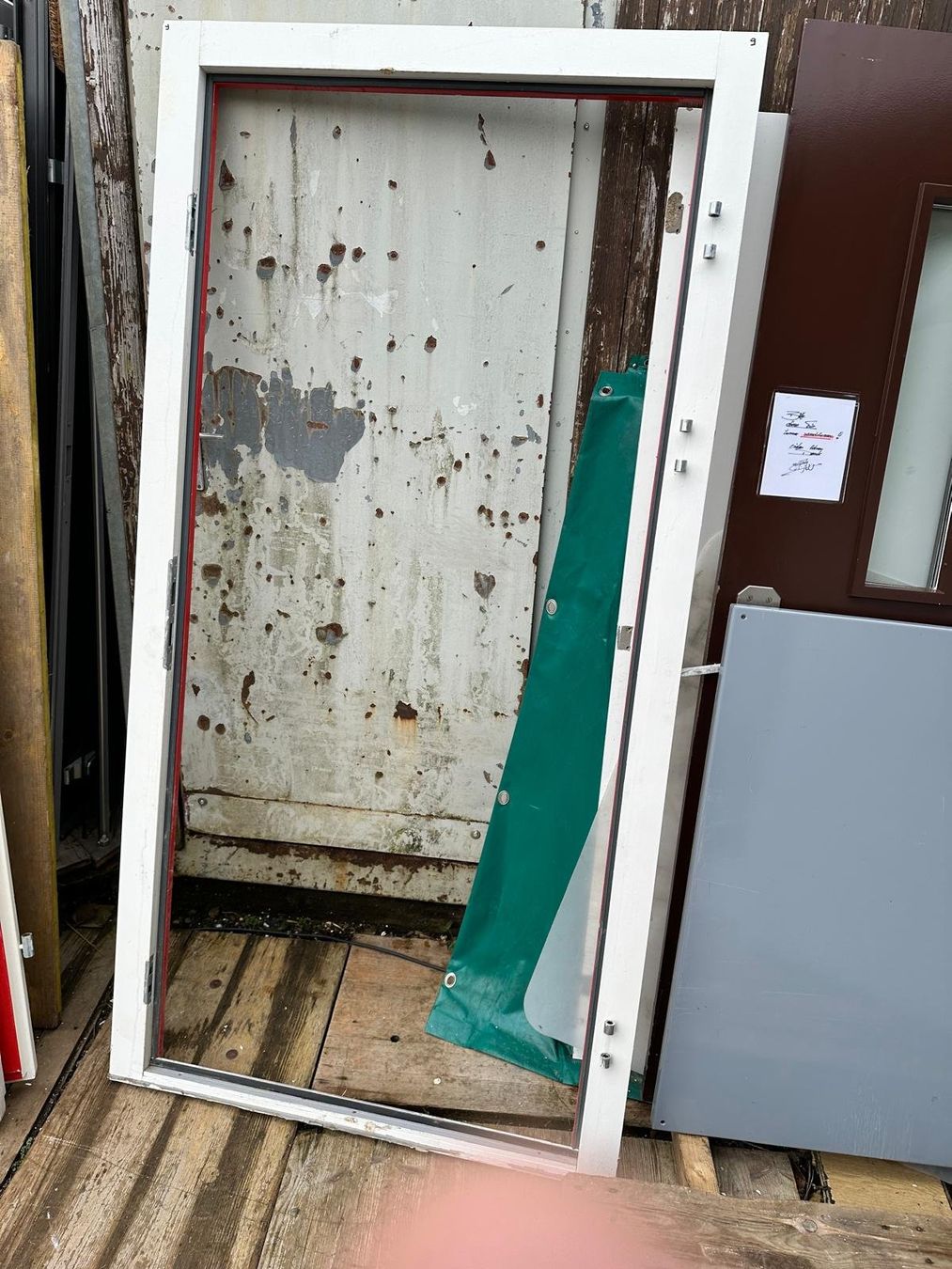 Porte: Zimmertüre mit Rahmen Brandschutztüre – Usato da Spreitenbach venduto da Space_X 7