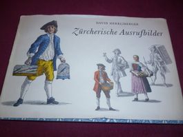 David Herrliberger(ZÜRICH) Zürcherische Ausrufbilder!!! 1968