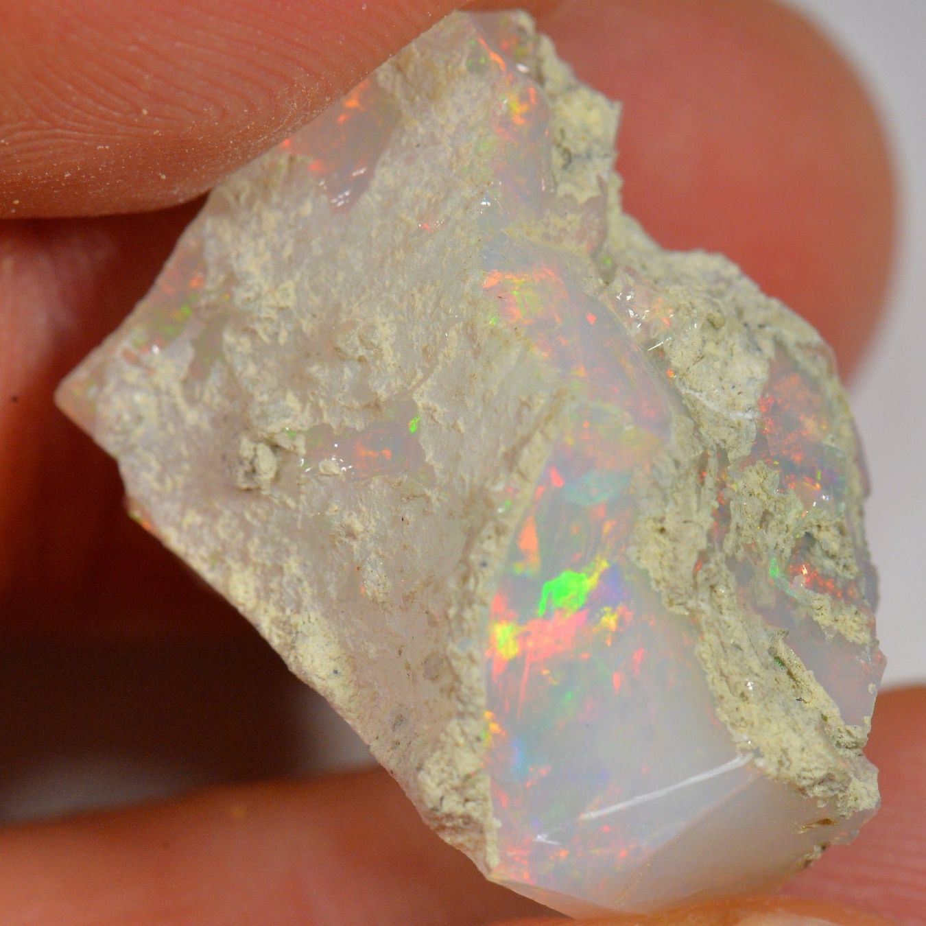 Edelsteine: 25.4 Karat - Roher Äthiopischer Welo Opal – Neu (gemäss Beschreibung) aus Rüti ZH von DeinOpal 4