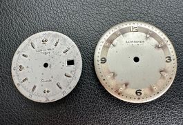 LONGINES - LOT  DE 2 CADRANS (QUARTZ et autre)